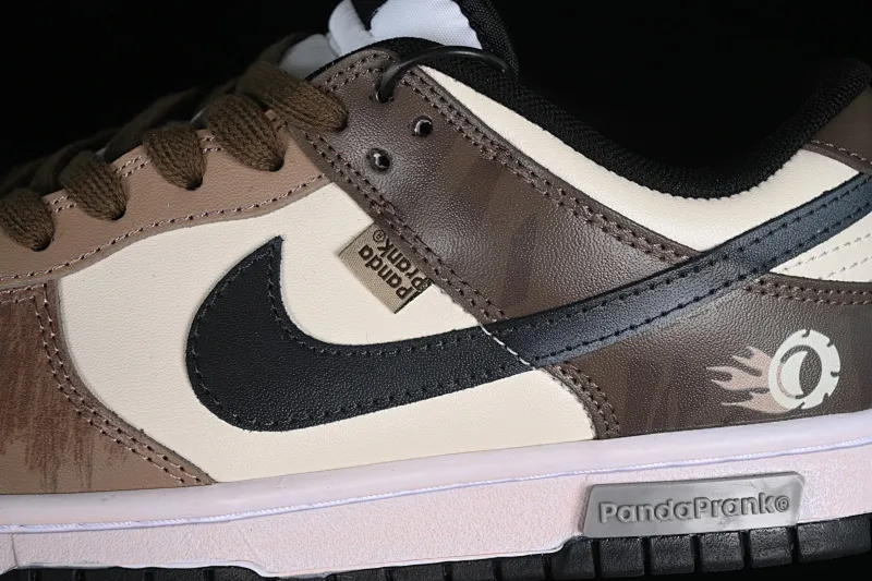 All Categories Nk SB Dunk Series Nk SB Dunk Low Low-top sneakers Nk Dunk Low Panda Prank Street Racing Rusty Distressed SB strap low-top casual sneakers DD1391-100